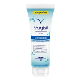 Sabonete Íntimo em Gel Vagisil pH Equilíbrio 300g