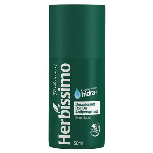 Desodorante Roll-On Herbíssimo Tradicional 50ml