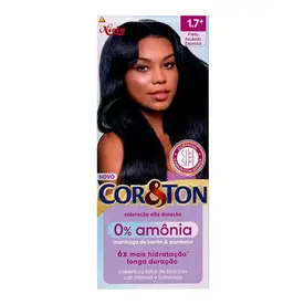 Tintura Cor&Ton Sem Amônia Preto Azulado 1.7 - 1 Unidade