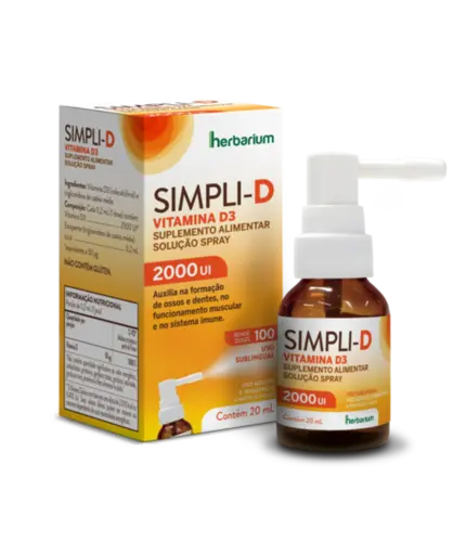 Vitamina D - Simpli-D 2.000UI - Spray 20ml