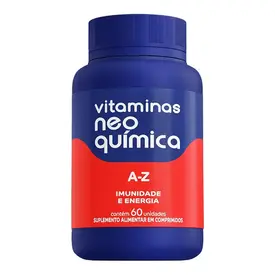 Polivitamínico - Neo Química A a Z 60 Comprimidos