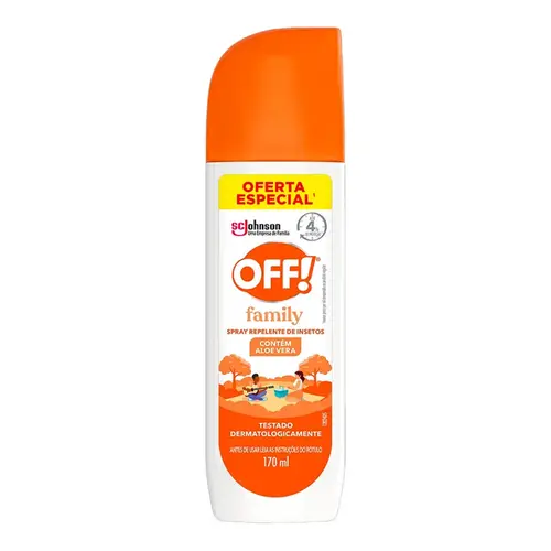 Repelente OFF Family Spray 170ml