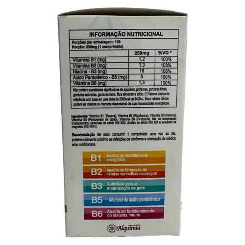 Vitaminas do Complexo B Sinevit 100 Cápsulas