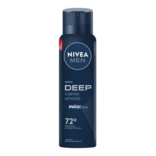 Desodorante Nivea Men Deep Aerosol Masculino 150ml