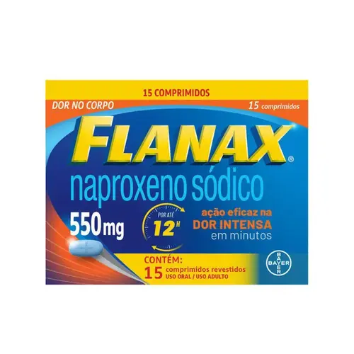 Flanax 550mg 15 Comprimidos