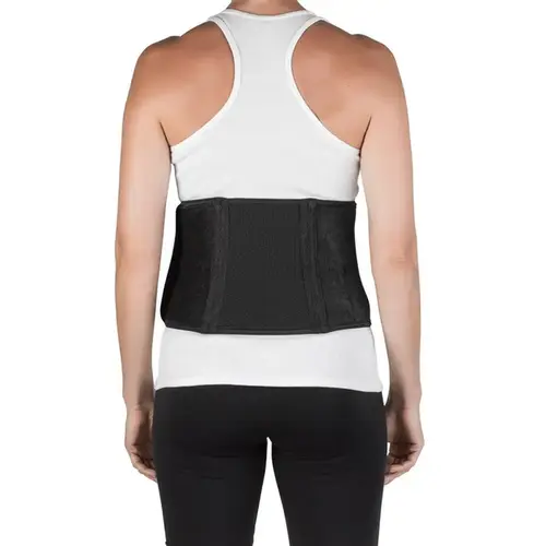 Faixa Abdominal de Neoprene Hastes Flexíveis Preta - Mercur