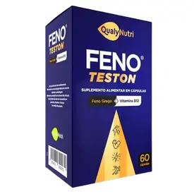 Feno Teston 60 Cápsulas - Qualy Nutri