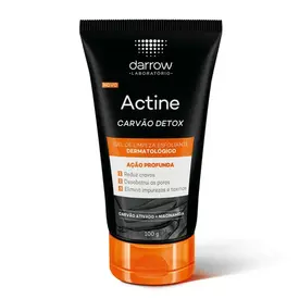 Gel de Limpeza Actine Esfoliante Carvão Detox Darrow 100g