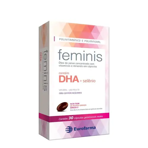 Feminis 943mg 30 Cápsulas - Eurofarma