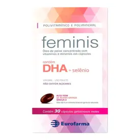 Feminis 943mg 30 Cápsulas - Eurofarma
