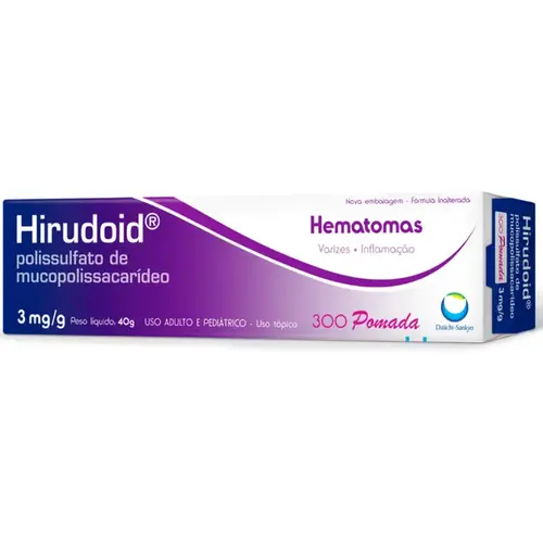Hirudoid 3mg/g - Pomada com 40g