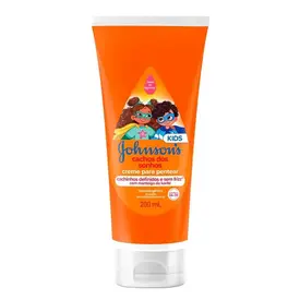 Creme para Pentear Infantil Johnson's Kids Cachos Dos Sonhos 200ml