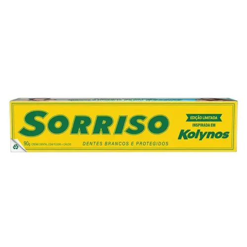 Creme Dental Sorriso Kolynos Proteção Anticáries 90g