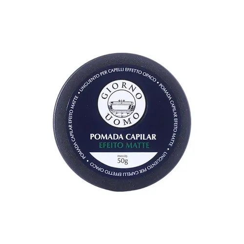 Pomada Capilar Giorno Uomo Efeito Matte Fosco 50g