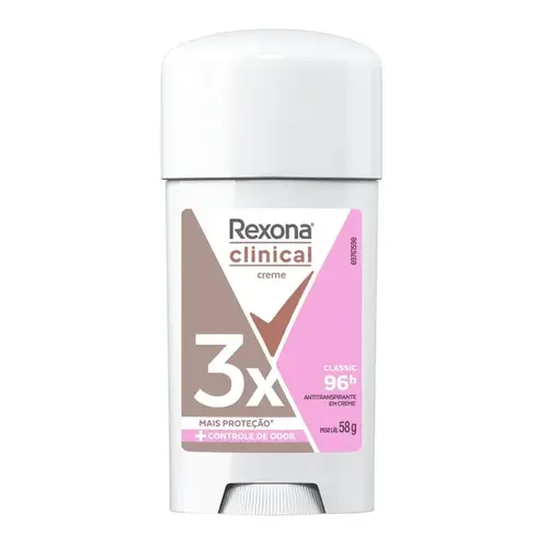 Desodorante Rexona Clinical Classic Creme Feminino 58g