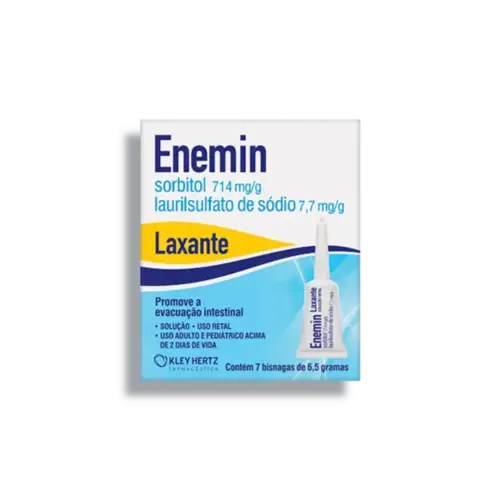 Laxante Enemin 7 Bisnagas de 6,5g cada