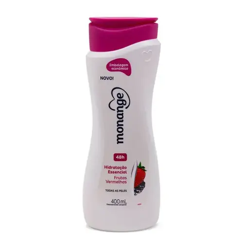 Hidratante Desodorante Corporal Monange Frutas Vermelhas 400ml