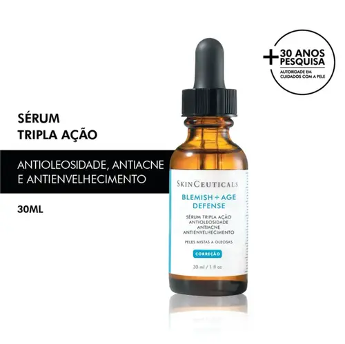 Sérum Facial SkinCeuticals Blemish + Age Defense Antiacne 30ml