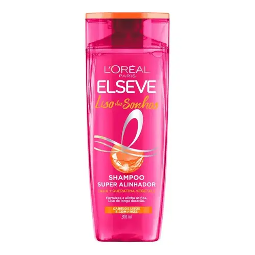 Shampoo L'Oréal Paris Elseve Liso dos Sonhos 200ml