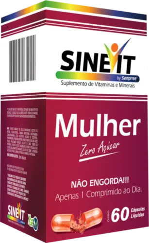 Suplemento Vitamínico Sinevit Mulher 60 Cápsulas