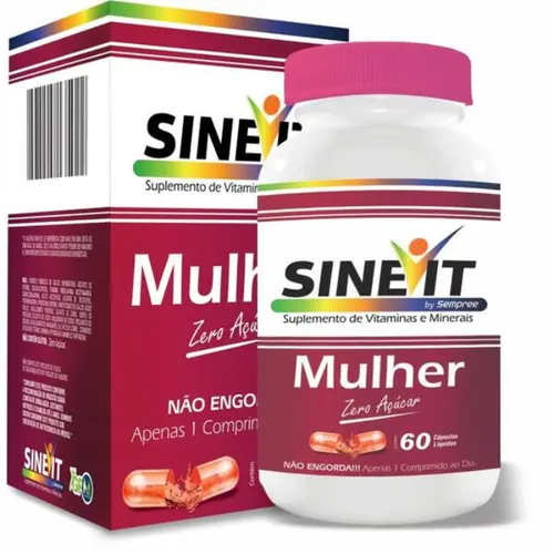 Suplemento Vitamínico Sinevit Mulher 60 Cápsulas