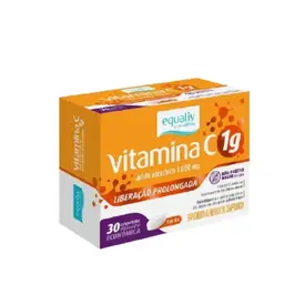 Equaliv Vitamina C 1g 30 Comprimidos de Liberação Prolongada