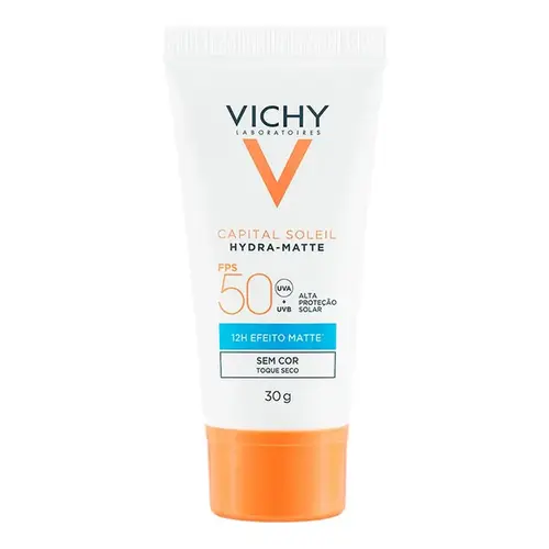 Protetor Solar Facial Vichy Capital Soleil Hydra-Matte FPS50 30g