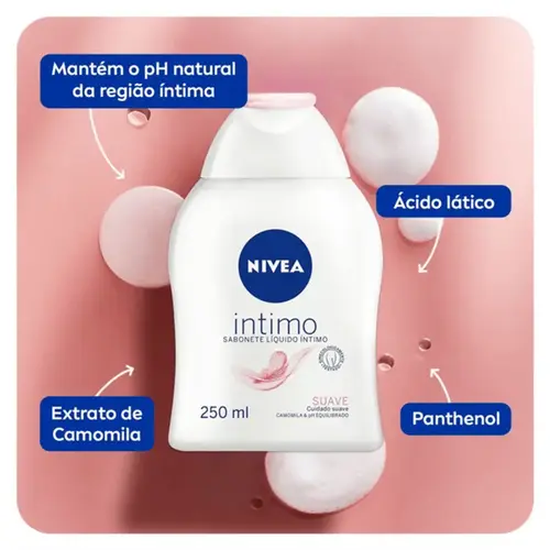 Sabonete Íntimo Nivea Suave 250ml