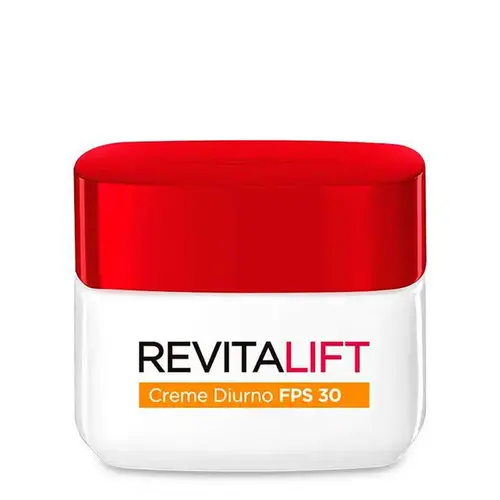 Creme Facial Antirruga L'Oréal Paris Revitalift Diurno FPS18 Antirrugas + Firmeza 49g