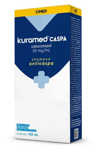 Cetoconazol 20mg/g - Shampoo Dermatológico Anticaspa 100ml - Cimed
