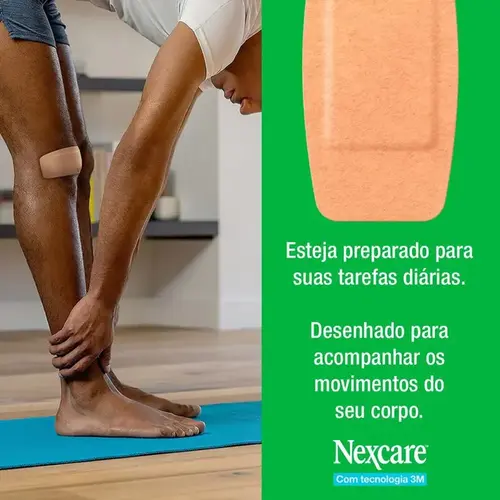 Curativo 3M Nexcare Superflexíveis Joelho e Cotovelo 8 Unidades