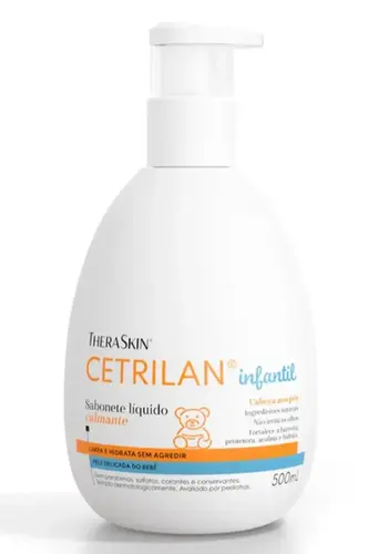 Sabonete Líquido Infantil Cetrilan 500ml - Theraskin