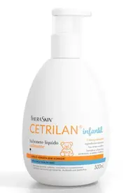 Sabonete Líquido Infantil Cetrilan 500ml - Theraskin