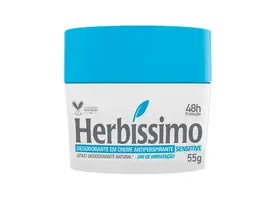 Desodorante Herbíssimo Sensitive Creme Unissex 55g