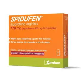Spidufen 770mg 10 Comprimidos