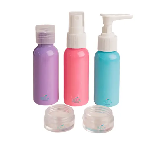 Kit 5 Frascos para Viagem - Bela Collection