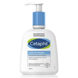 Loção de Limpeza Facial Cetaphil Pele Seca e Sensível 300ml