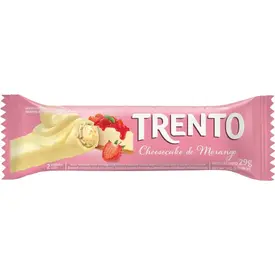 Chocolate Trento Sabor Cheesecake De Morango 29g