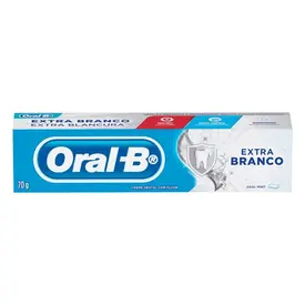 Creme Dental Oral B Extra Branco Cool Mint 70g