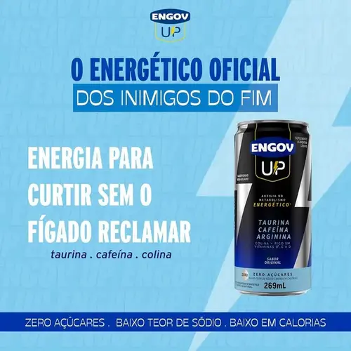 Energético Engov Up - Sabor Original - Lata 269ml