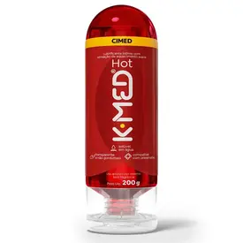 Gel Lubrificante Íntimo K-MED Hot 200ml