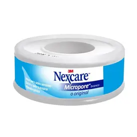 Fita Micropore Nexcare Original Branco 12mm x 4,5m - 1 Unidade