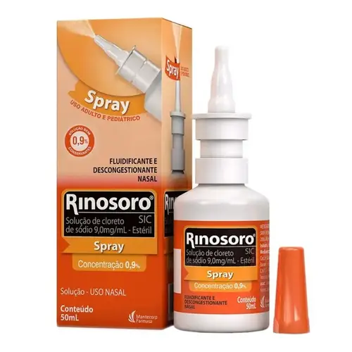 Rinosoro SIC 9mg/ml - Solução Nasal com 50ml