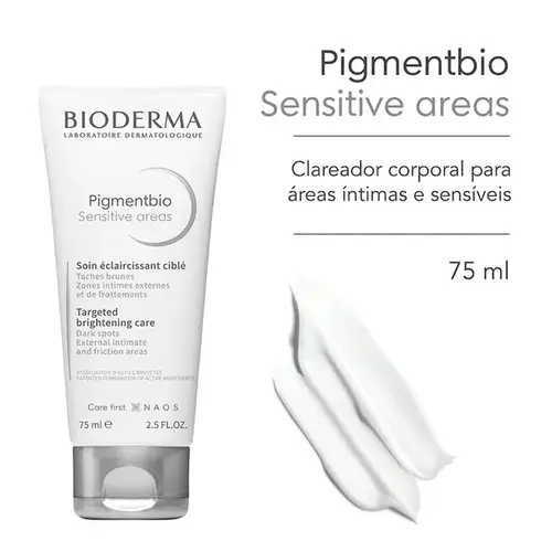 Clareador Corporal Bioderma Pigmentbio Sensitive Áreas 75ml