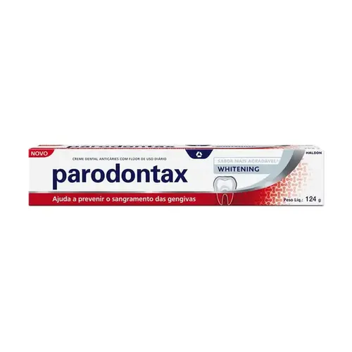 Creme Dental Parodontax Whitening Branqueador 124g