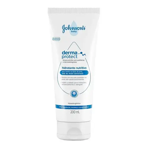 Hidratante Nutritivo Johnson's Baby Derma Protect 200ml