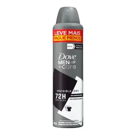 Desodorante Dove Men +Care Invisible Dry Aerosol Masculino 250ml
