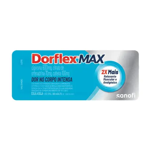 Dorflex Max 4 Comprimidos