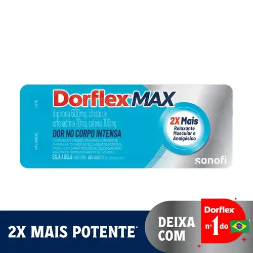 Dorflex Max 4 Comprimidos