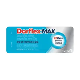Dorflex Max 4 Comprimidos